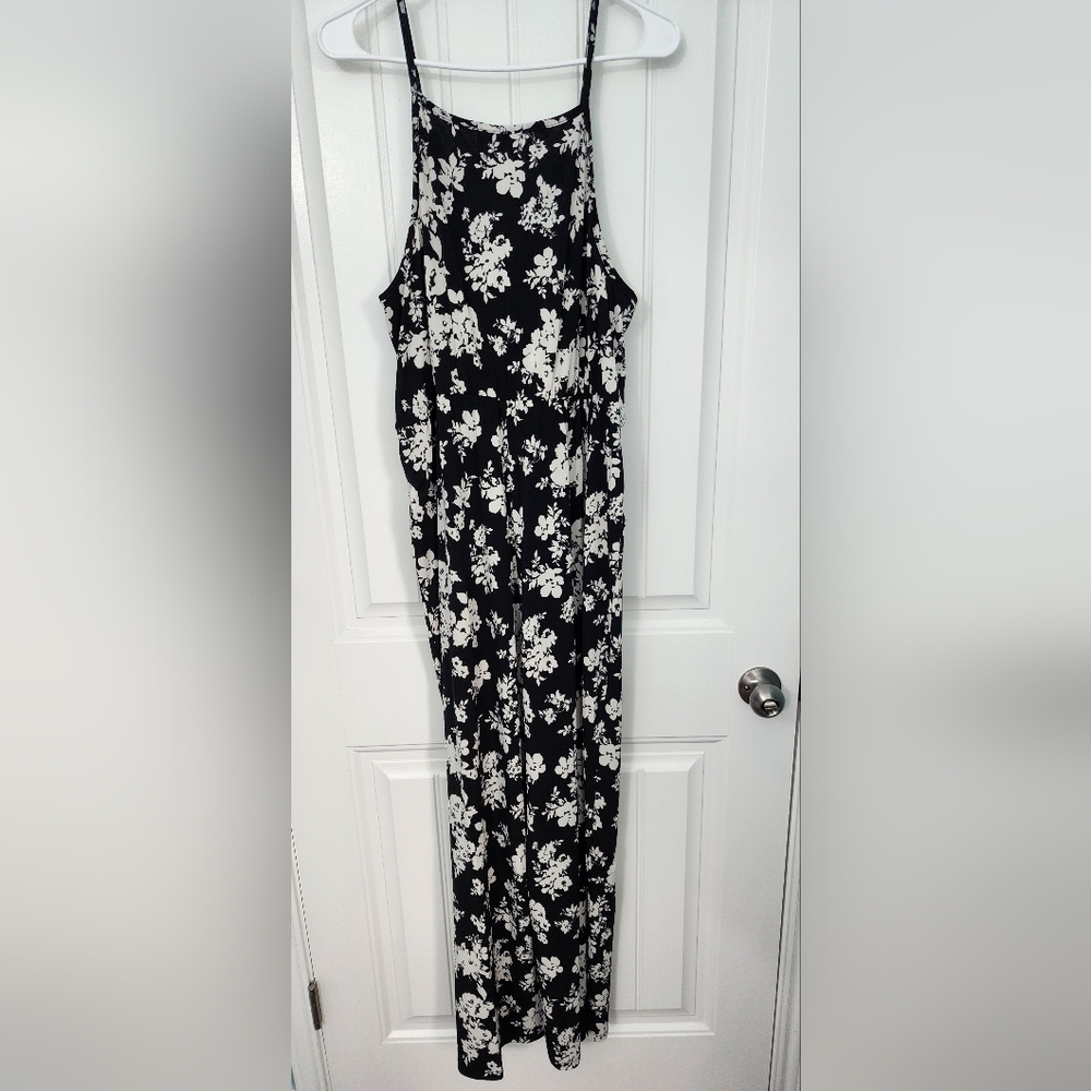 Gilli Echo Floral Jumpsuit, Size 2X - Picture 4 of 4